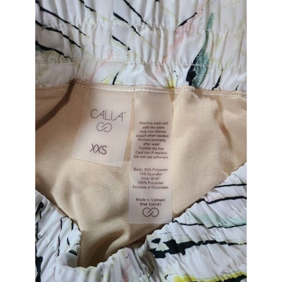 CALIA Step Up Shorts Dance Multi XXS High Rise 3" Inseam Athletic Activewear - Picture 4 of 7